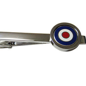 Roundel Design Square Tie Clip